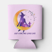 Alleen een meisje dat van Cat houdt Blikjeskoeler (Achterkant)