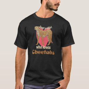 Alleen een meisje dat van Cheetahs houdt... T-shirt