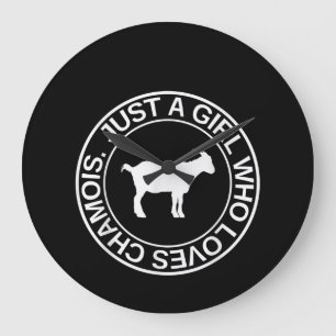 Alleen een meisje dat van de Chamois Gift voor vro Grote Klok