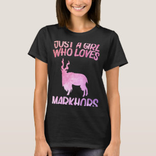 Alleen een meisje dat van de markt houdt voor Kind T-shirt
