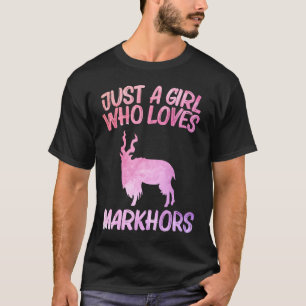 Alleen een meisje dat van de markt houdt voor Kind T-shirt