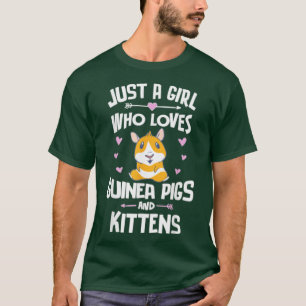 Alleen een meisje dat van de parelhoenders houdt.. t-shirt