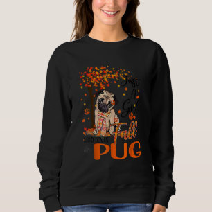 Alleen een meisje dat van de Thanksgiving van Pug  Trui