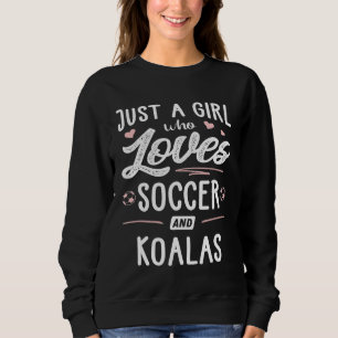 Alleen een meisje dat van de vrouwen Voetbal en Ko Trui