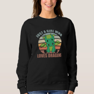 Alleen een meisje dat van Dragons houdt, stort  di Trui