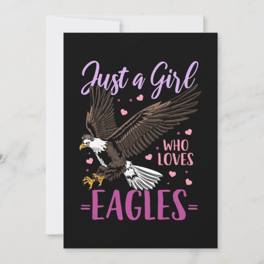 Alleen een meisje dat van Eagles houdt Save The Date (Voorkant)