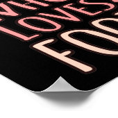 Alleen een meisje dat van Football Player Coach Ga Poster (Hoek)