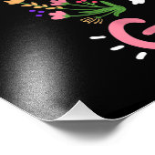 Alleen een meisje dat van geiten houdt foto afdruk (Hoek)