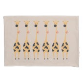 Alleen een meisje dat van Giraffe Pillow Hoesje ho Kussensloop (Voorkant)