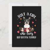 Alleen een meisje dat van haar Hondenliefhebber va Aankondiging (Voorkant)