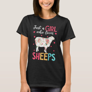 Alleen een meisje dat van haar houdt, Floral Cute  T-shirt