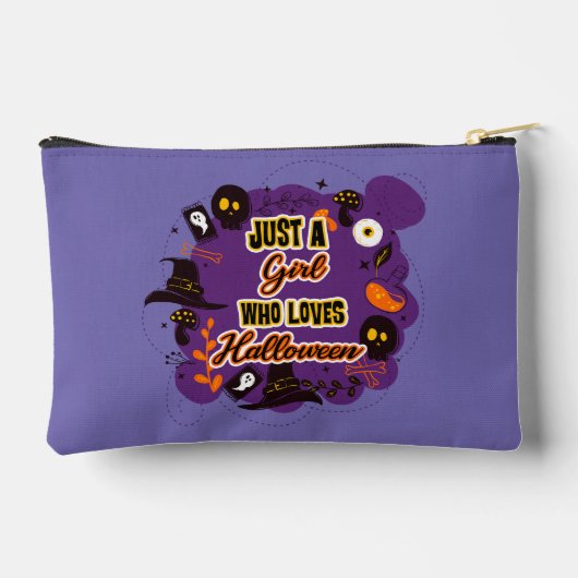 Alleen een meisje dat van Halloween houdt Etui (Achterkant)