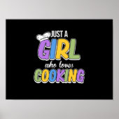 Alleen een meisje dat van het koken houdt, Cook Ch Poster (Voorkant)