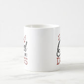 Alleen een meisje dat van Honden houdt Koffiemok (Center)