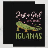 Alleen een meisje dat van Iguanas houdt (Voorkant / Achterkant)