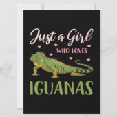 Alleen een meisje dat van Iguanas houdt (Voorkant)