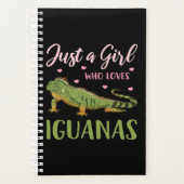 Alleen een meisje dat van Iguanas houdt Planner (Voorkant)