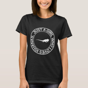 Alleen een meisje dat van Iguanas houdt voor vrouw T-shirt