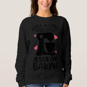 Alleen een meisje dat van Jezus houdt en een bakke Trui