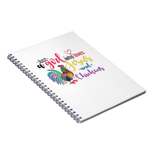 Alleen een meisje dat van Jezus houdt en Jezus doo Notitieboek (Rechterzijde)