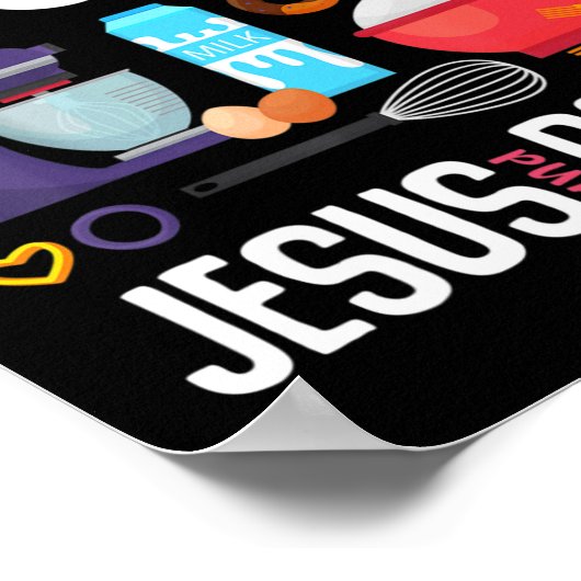 Alleen een meisje dat van Jezus houdt en van Cool  Poster (Hoek)