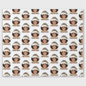 Alleen een meisje dat van Kerstmis houdt  Cadeaupapier (Vlak)