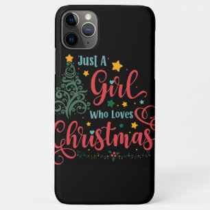 Alleen een meisje dat van Kerstmis houdt Case-Mate iPhone Case
