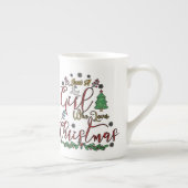 Alleen een meisje dat van Kerstmis houdt Porselein Kop (Rechts)