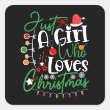 Alleen een meisje dat van Kerstmis houdt