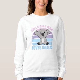 Alleen een meisje dat van Koalas houdt, klaagt die Trui