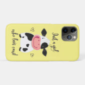 Alleen een meisje dat van koeien houdt! Harten en Case-Mate iPhone Case (Achterkant (horizontaal))