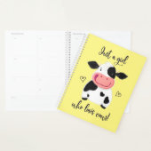 Alleen een meisje dat van Koeien houdt! Harten en Planner (Display)