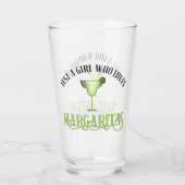 Alleen een meisje dat van Margaritas houdt Glas (Achterkant)