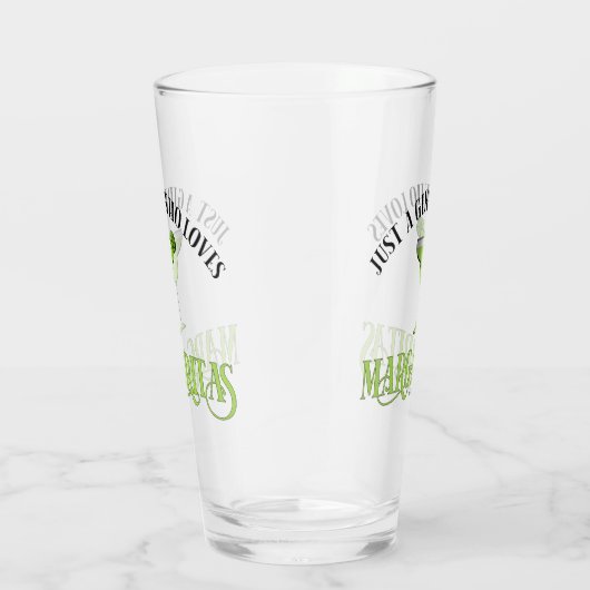 Alleen een meisje dat van Margaritas houdt Glas (Rechts)