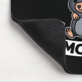 Alleen een meisje dat van Moles Cute Mole Costume Muismat (Hoek)