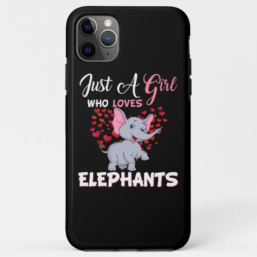 Alleen een meisje dat van olifanten houdt Case-Mate iPhone case (Achterkant)