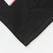 Alleen een meisje dat van olifanten houdt fleece deken (Hoek)