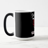 Alleen een meisje dat van olifanten houdt magische mok (Links)