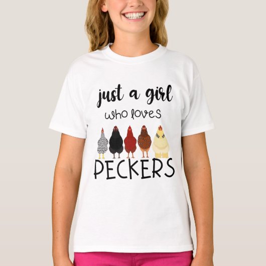 Alleen een meisje dat van Peckers Shirt houdt... (Voorkant)