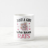 Alleen een meisje dat van Rats houdt, Rat Mam Gift Koffiemok (Center)
