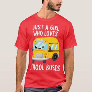 Alleen een meisje dat van school houdt, maakt meis t-shirt