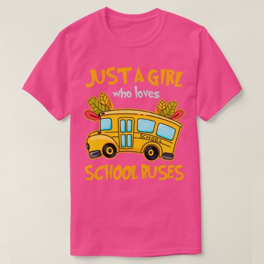 Alleen een meisje dat van school houdt, stut Kinde T-shirt (Design voorkant)