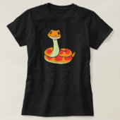 Alleen een meisje dat van slangen houdt t-shirt (Design voorkant)