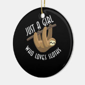 Alleen een meisje dat van Slots houdt Keramisch Ornament (Links)