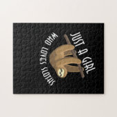 Alleen een meisje dat van Slots houdt Legpuzzel (Horizontaal)