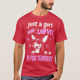 Alleen een meisje dat van Speelgoed houdt, komt na T-shirt