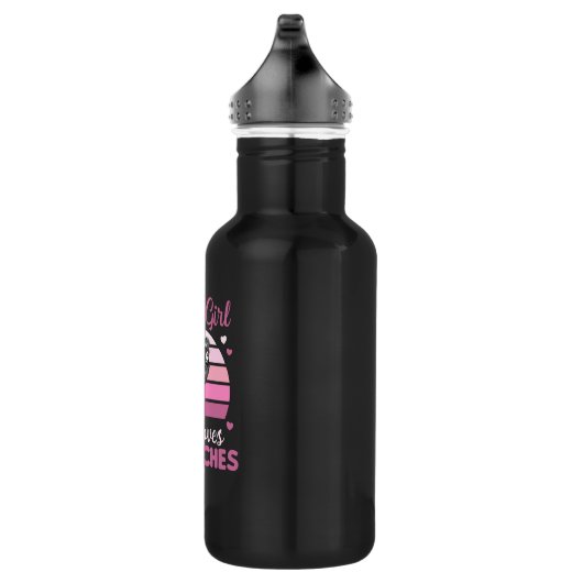 Alleen een meisje dat van struisvogels houdt, stom waterfles  (Rechts)