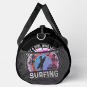 Alleen een meisje dat van surfen houdt plunjezak (Rechts)