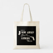 Alleen een meisje uit New Jersey in een Florida-we Tote Bag (Achterkant)