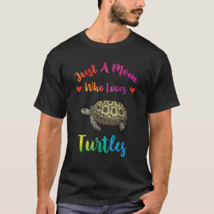 Alleen een moeder die van de Zee van de schildpadd T-shirt